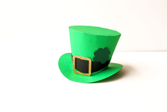 3D Leprechaun Hat SVG for Creative Design