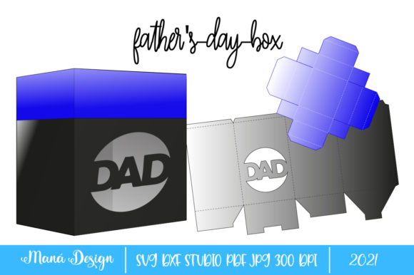3D SVG Father’s Day Box